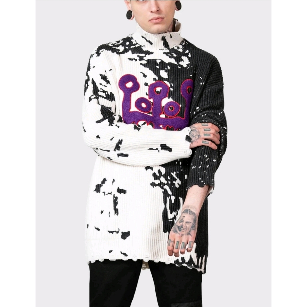 Killstar Slime Time Knit Sweater - Picture 2 of 4